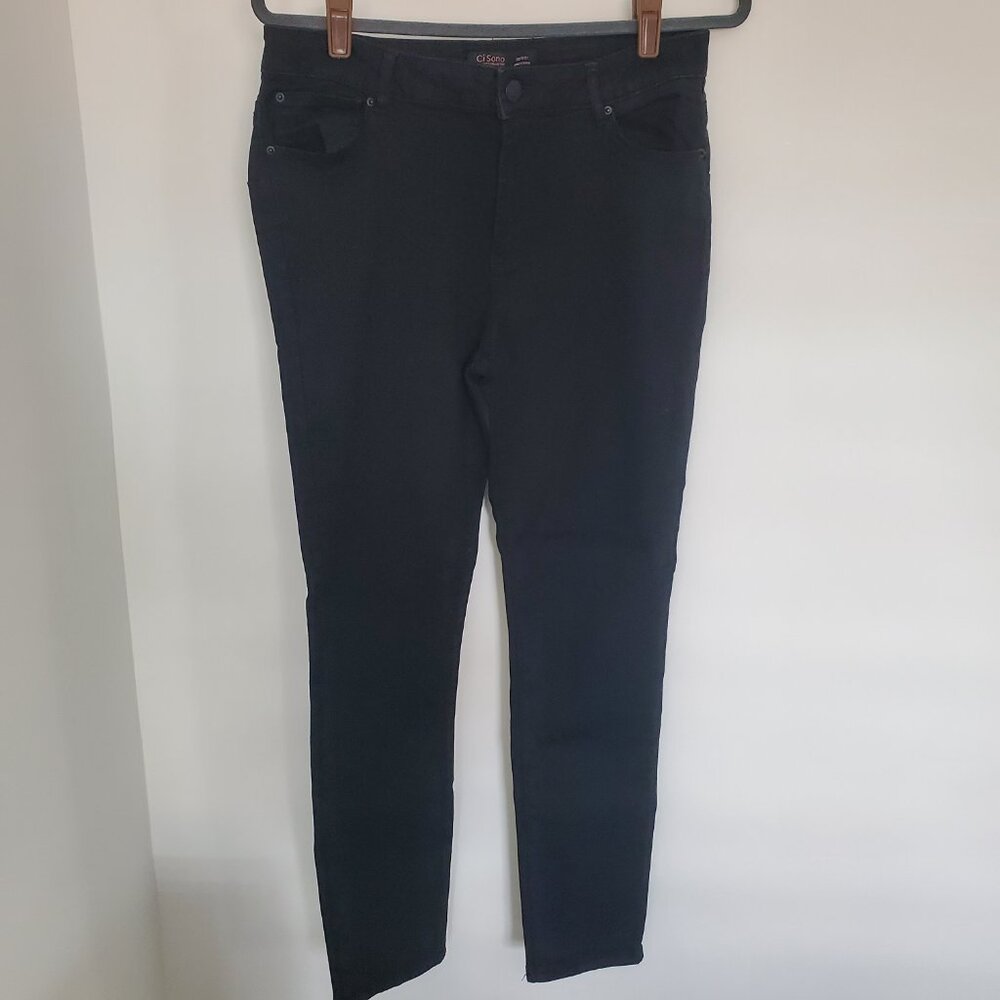 Ci Sono Denim Basics Collection Black Skinny Leg Stretch Jeans  size 13/31